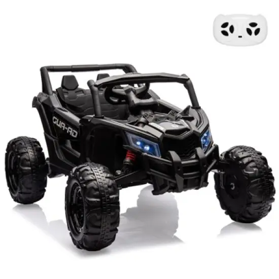 24V 2 Seater Ride on UTV Car, Electric Vehicle, Battery Powerd Electric Off-Road UTV Car w/Remote Control image {7}