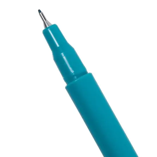 Marvy Uchida Le Pen Felt Pen Ultra Fine Point Teal Ink 2/Pack (7655875A) image {4}