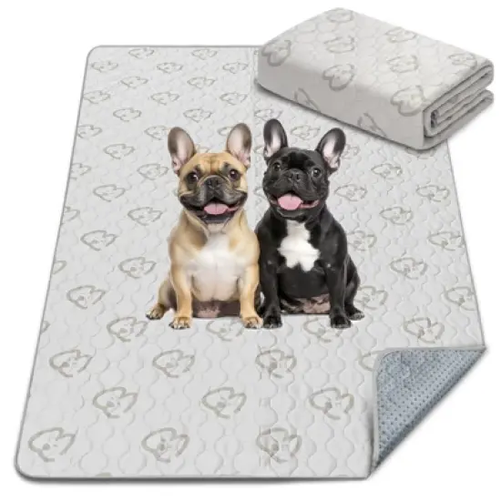 FXW Washable Pee Pads for Dogs, Puppy Pads with Super Absorbent, 1 Pack image {8}