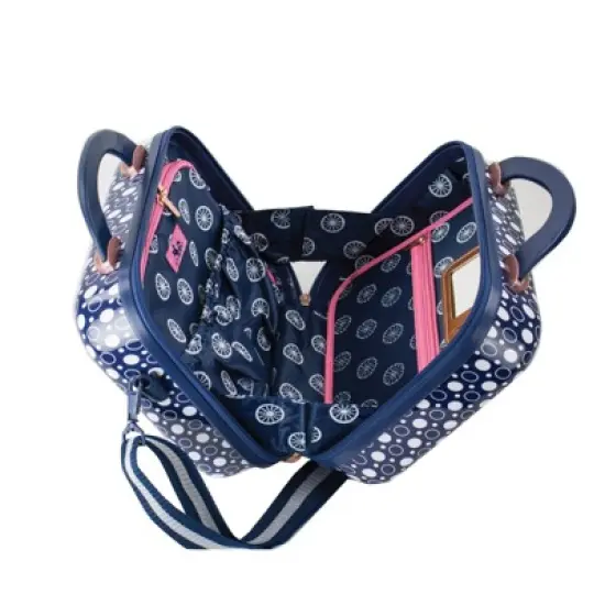 Chariot Park Avenue 2-Piece Carry-On Spinner Luggage Set - Dotty image {4}