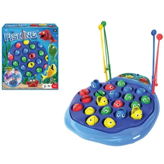 Ambassador Games: The Fishing Game - Classic Animated Arcade-Themed Game, Use The Rod To Catch Spinning & Chomping Fish, Kids Ages 3+, 2-4 Players image {7}