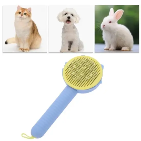 Unique Bargains Pet Grooming Brush 7.87"x3.43"x1.89" 1 Pc image {5}