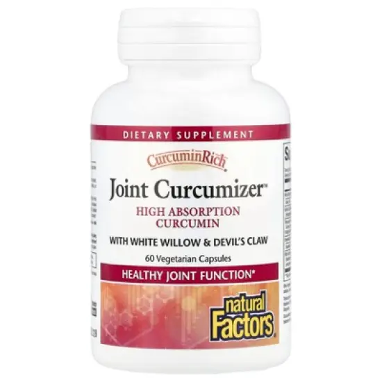 Natural Factors CurcuminRich&reg;, Joint Curcumizer&reg;, 60 Vegetarian Capsules image {2}