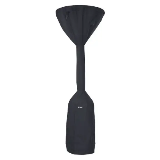 Classic Accessories 34" Water Resistant Stand Up Round Patio Heater Cover Black image {6}