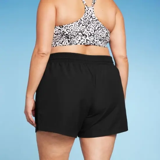 Women's Board Swim Shorts - Kona Sol&trade; Black image {1}