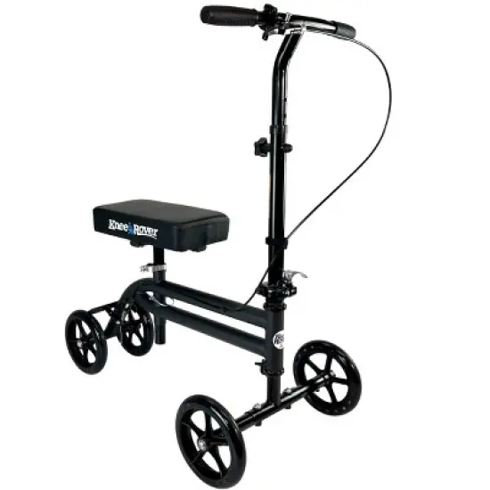 KneeRover Economy Steerable Knee Scooter Black image {9}