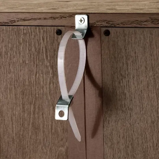 68.25" Dosinia Bookshelf Brown - Threshold&trade; designed with Studio McGee image {4}