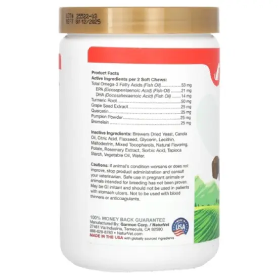 NaturVet Aller-911, Allergy Aid + Antioxidants, For Dogs, 180 Soft Chews, 13.9 oz (396 g) image {1}