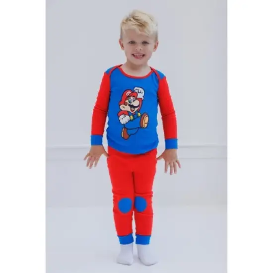 SUPER MARIO Nintendo Sweatshirt and Pants Set Newborn to Toddler image {2}