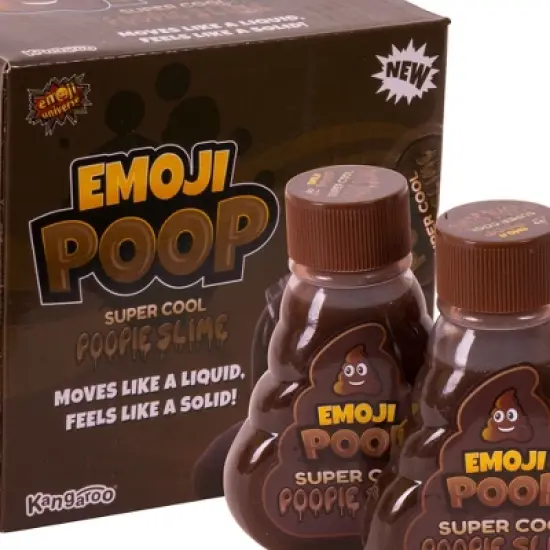 Super Cool Slime: Emoji Poop Pack Of 3 - 5oz Bottles image {5}