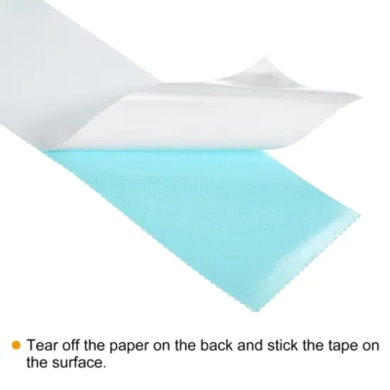 Unique Bargains Anti Slip Grip Tapes Non-Slip Traction Tapes for Stairs Blue 2" x 32.8 Ft image {3}