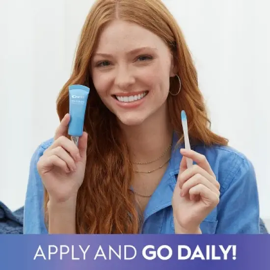 Crest 3DWhite Daily Whitening Serum Advanced Enamel White Teeth Whitening Treatment  - 0.63 oz image {4}