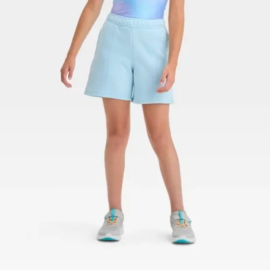 Girls' Fleece Shorts - All in Motion&trade; image {4}