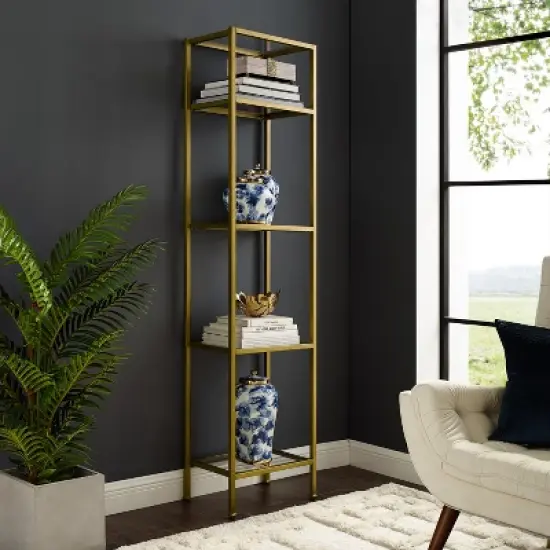 73" Aimee Narrow Etagere - Crosley image {5}
