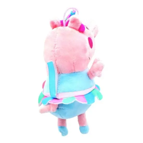 Fiesta Peppa Pig 8 Inch Character Plush | Unicorn Peppa image {2}