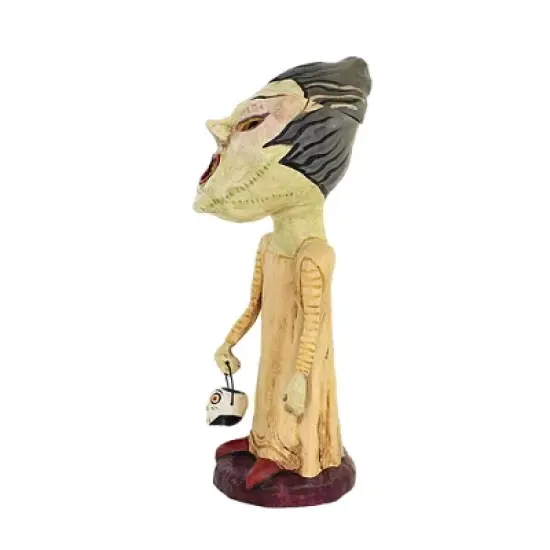 Jorge De Rojas 9.25 In Bridezilla Halloween Figurine , Lightweight Halloween Decor Halloween Skull (1PC) image {3}
