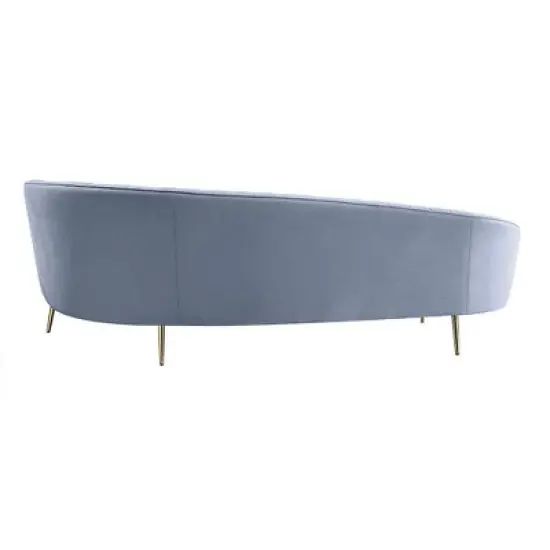 103" Ballard Sofa Light Gray Velvet - Acme Furniture image {5}