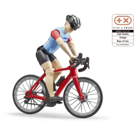 Bruder bworld Road Bike with Figure image {4}