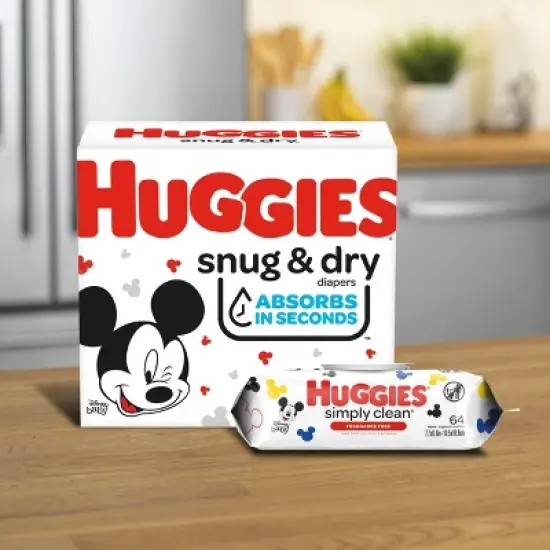 Huggies Simply Clean Unscented Baby Wipes 11 Flip-Top Packs (704ct) image {7}