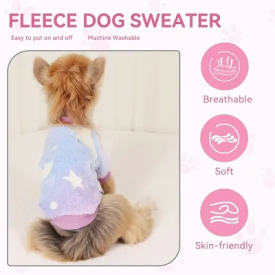 Paaaawaters Autumn Dog Jumpsuit Soft Velvet Puppy Sweater Reflective Breathable image {3}