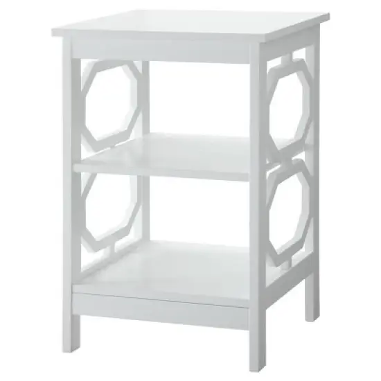 Omega End Table with Shelves - Breighton Home image {5}