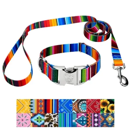 Country Brook Petz Premium Dog Collar and Leash - Country and Western Collection image {7}