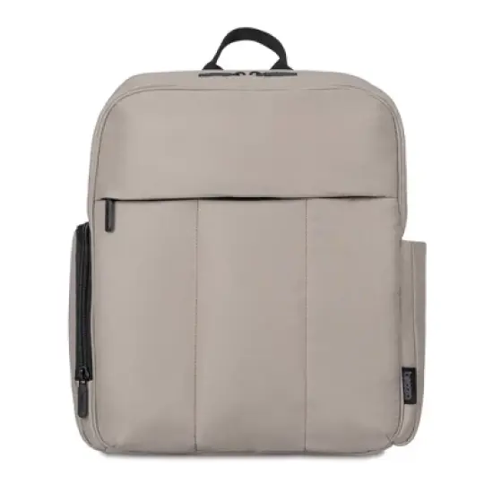 Baby Brezza Quilted Puffer Backpack Diaper Bag - Taupe image {11}