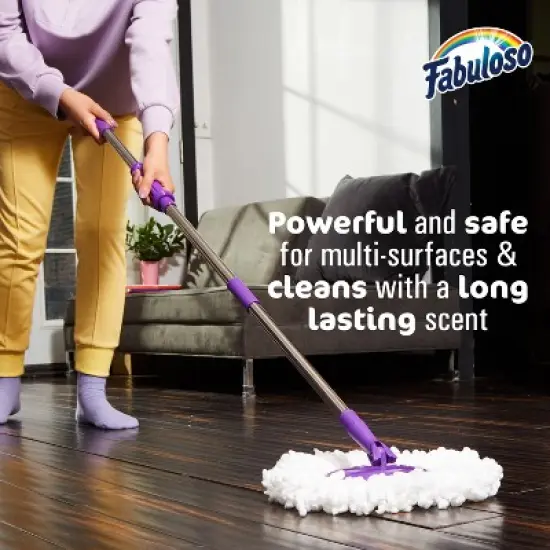 Fabuloso Peach Multi-Purpose Cleaner 2X Concentrated Formula Floor Cleaner - 56 fl oz image {3}
