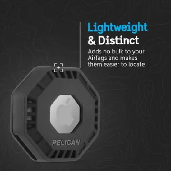 Pelican Adventurer Stick-On Case for AirTag - Black image {1}