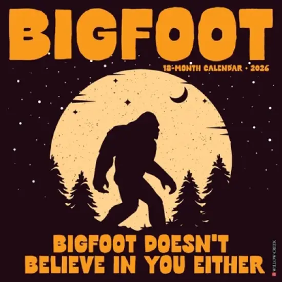 Willow Creek Press 2026 Bigfoot Wall Calendar image {5}