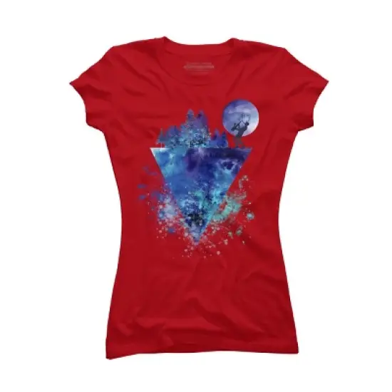 Junior's Design By Humans Play Music On The Edge By Maryedenoa T-Shirt image {7}