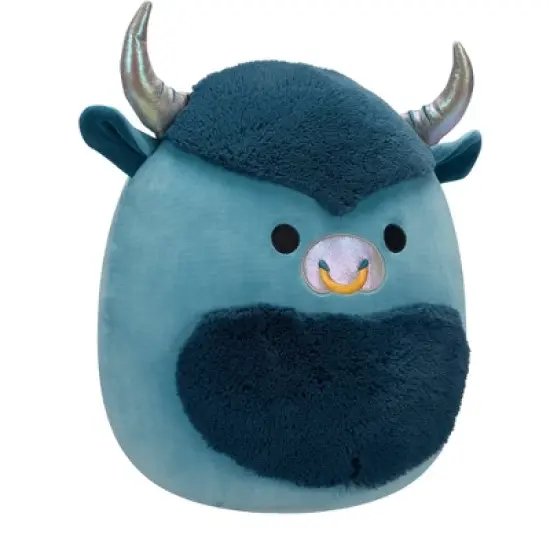 Squishmallows 14" Bison Stuffed Animal: Character Theme, Creative Thinking Focus, Polyester Material image {4}