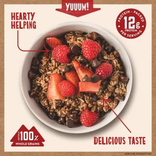 Kodiak Protein-Packed Instant Oatmeal Chocolate Chip - 6ct image {4}