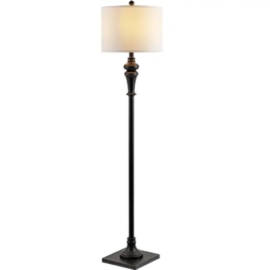 Norla Floor Lamp - Antique Black - Safavieh image {2}