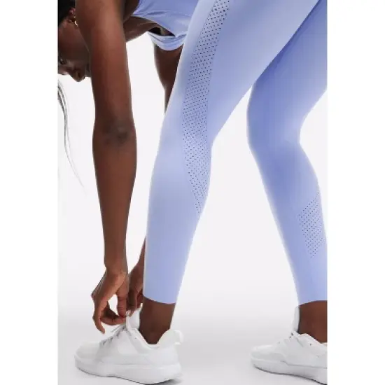 Peloton Women's Cadent Laser Perforated Legging, Ice Blue image {6}
