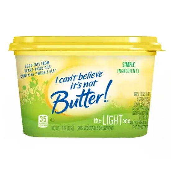 I Can't Believe It's Not Butter! Light Buttery Spread - 15oz image {8}