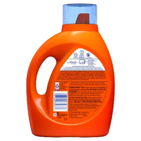 Tide Plus Downy High Efficiency Liquid Laundry Detergent - April Fresh image {2}