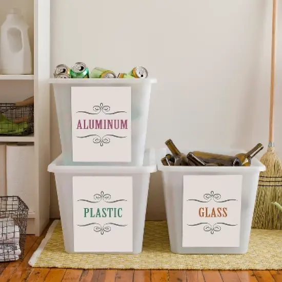 Avery Full-Sheet Labels with TrueBlock Technology Laser 8 1/2 x 11 White 25/Pack 5265 image {6}