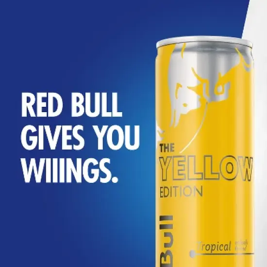 Red Bull Tropical Energy Drink - 8.4 fl oz Cans image {3}