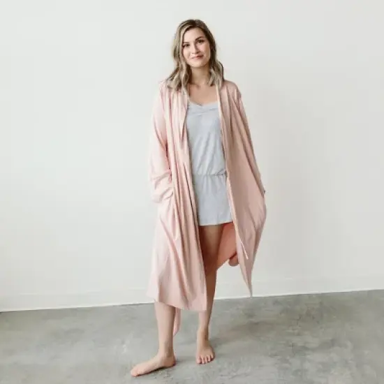Goumikids Viscose Made from Bamboo + Organic Cotton Womens Robe image {7}