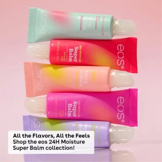 eos 24H Moisture Super Lip Balm - Coconut Milk & Honey Apple - 0.7 fl oz/2pk image {7}