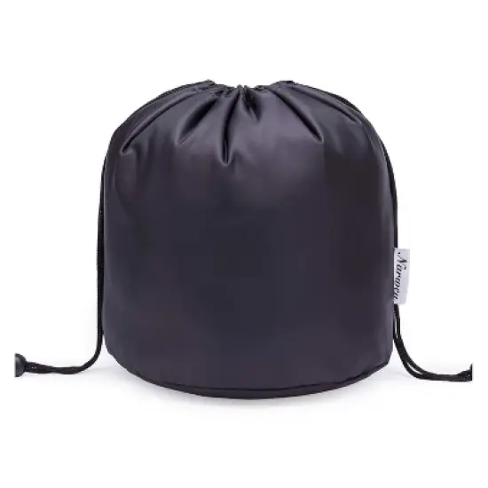 Narwey Barrel Drawstring Makeup Bag Travel Cosmetic Bag Large Toiletry Organizer Waterproof for Women image {1}