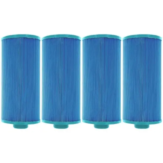 Hurricane Filters Elite Aseptic Spa Filter Cartridge for Unicel 4CH-24, PGS25P4, Filbur FC-0131, After Hours Spas, Nemco Spas, and Threaded 25, 4 Pack image {6}