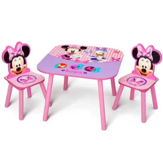 Delta Children Table and Chair - Minnie Mouse image {1}