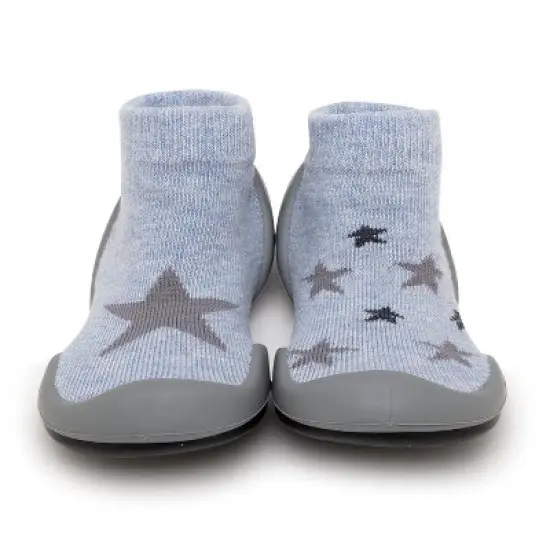 Komuello Baby Boy First Walk Sock Shoes Twinkle Twinkle image {1}