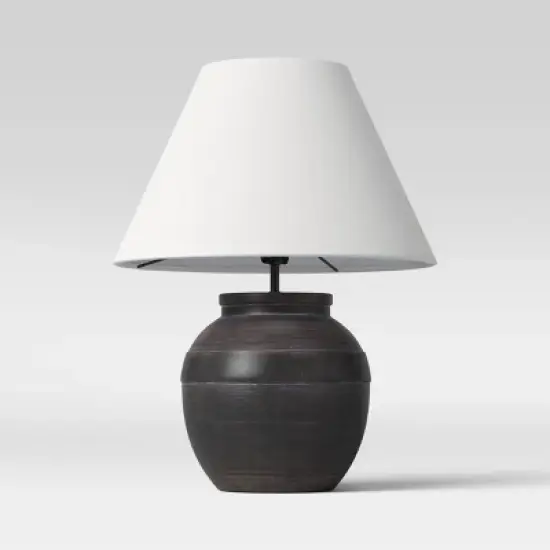 Large Ceramic Table Lamp Black - Threshold&trade; image {4}