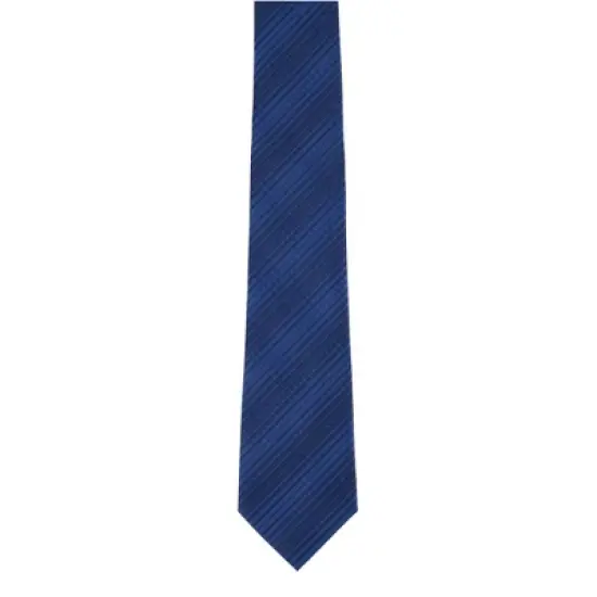 Ascentix Men's Geometric Lined Necktie image {2}