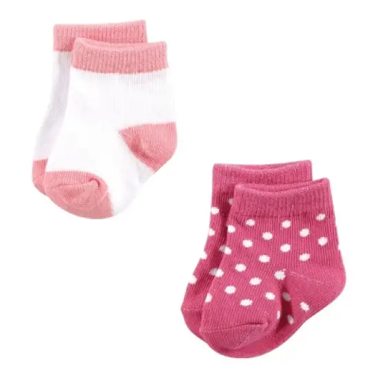 Hudson Baby Infant Girl Sock and Headband 12pc Set, Rainbow, 0-9 Months image {3}