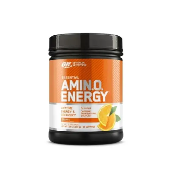 Optimum Nutrition, Essential Amino Energy, Powder, Orange Cooler, 65 Servings image {8}