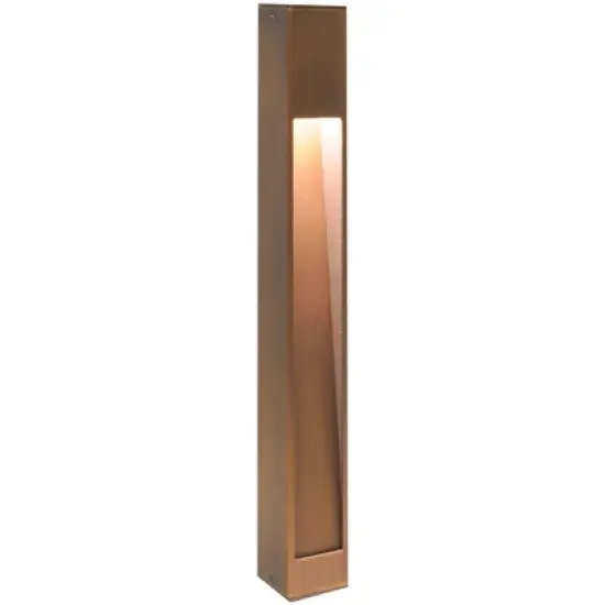 Focus Industries Bronze Texture 18" High LED Bollard Landscape Light image {1}